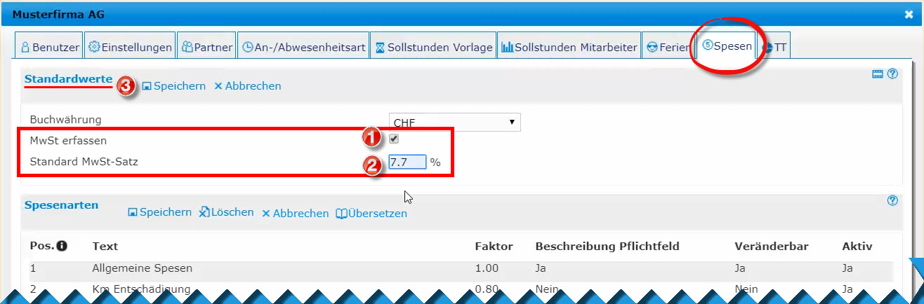 02_ME_Spesen_Standardwerte Spesen_MwSt